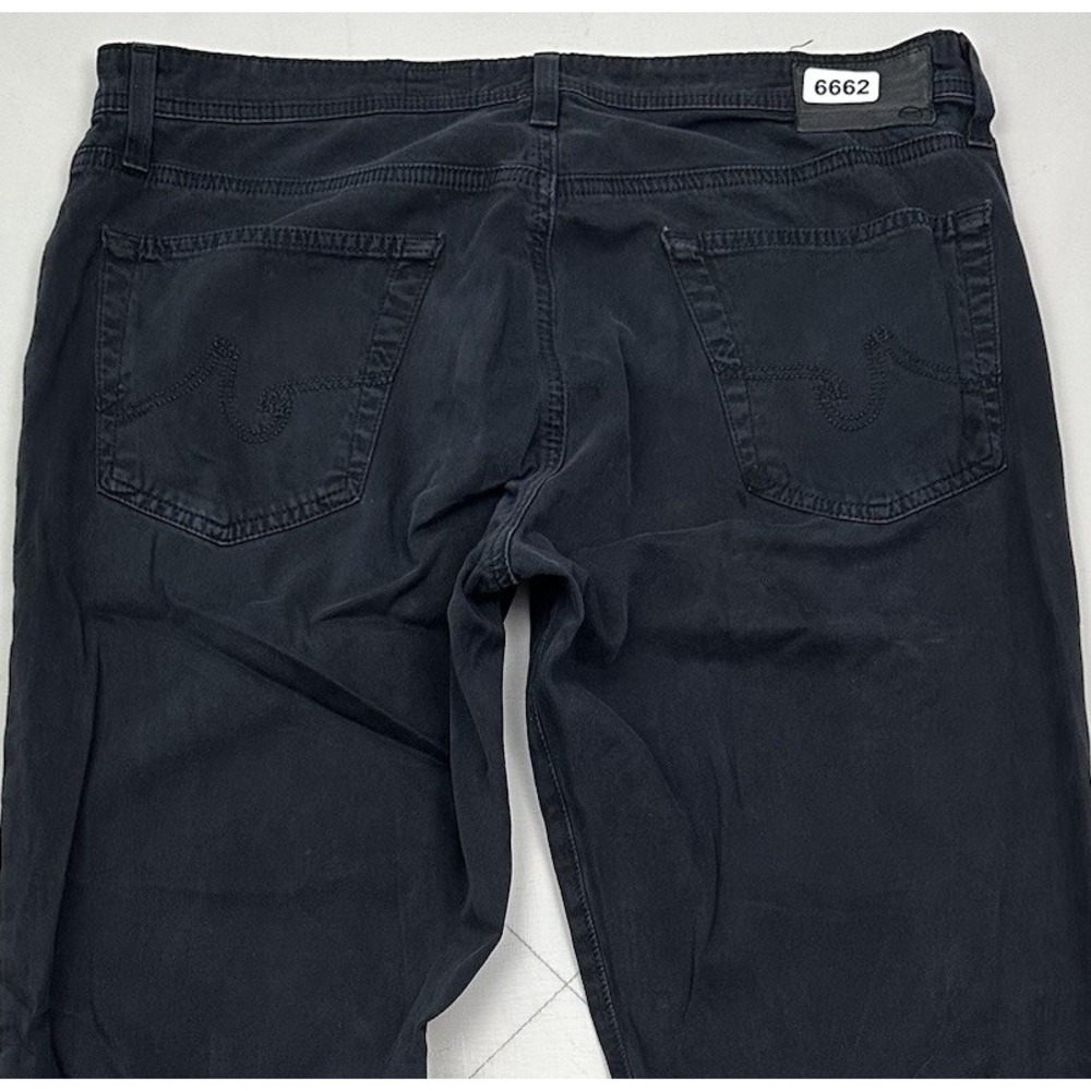 AG Adriano Goldschmied The Graduate Pants Men fits 36x30 Black Tailored Jeans